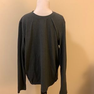 American Eagle Men’s free country ultimate comfort  thick gray long sleeve